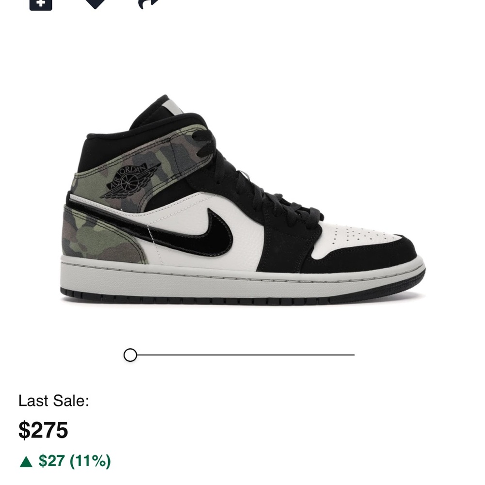 Camo Jordan Mid 1